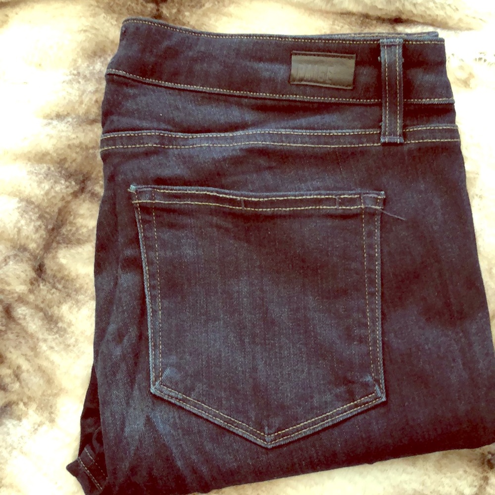Paige Skyline Skinny- dark wash